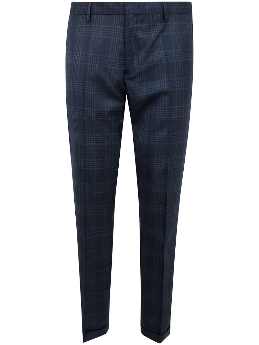 Paul Smith Geruite broek Blauw