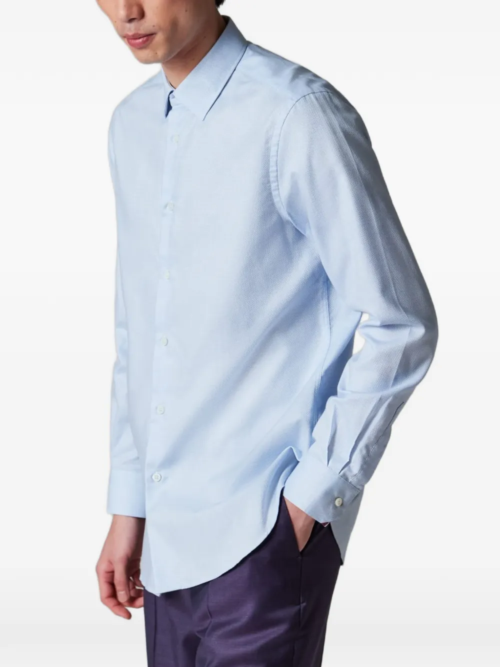 Paul Smith Gestreept overhemd 40 LIGHT BLUE