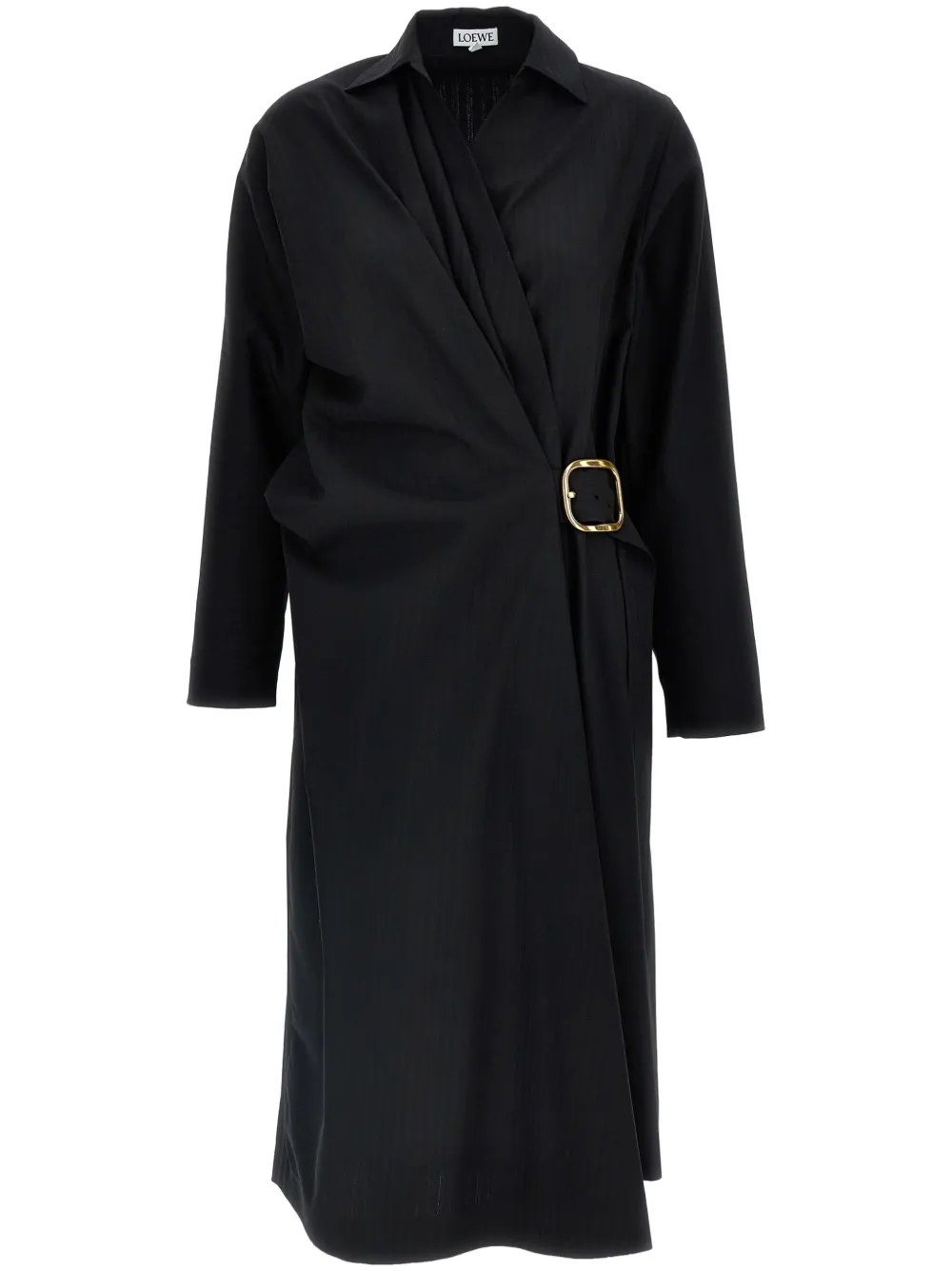 LOEWE BELTED MIDI DRESS
