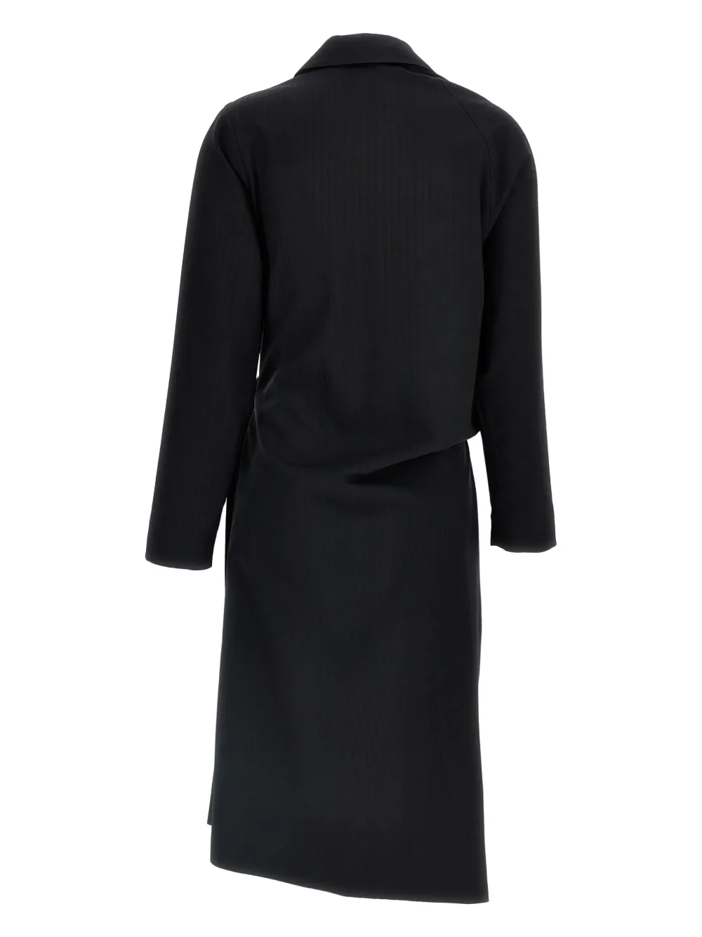 LOEWE belted midi dress - Zwart