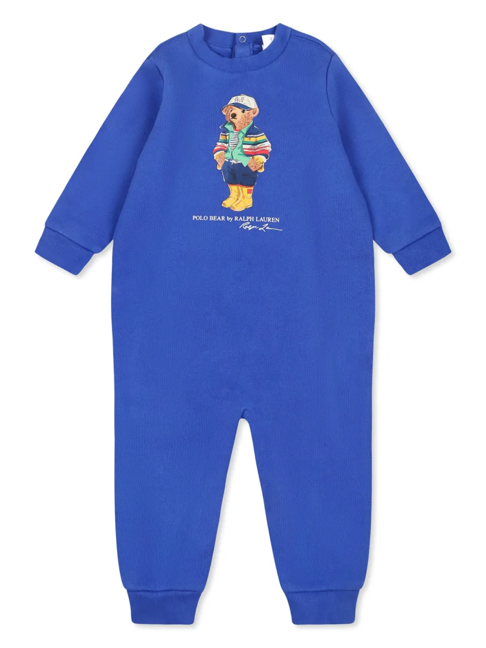 POLO RALPH LAUREN KIDS Polo Bear ロンパース - ブルー POLO RALPH LAUREN KIDS Polo Bear ロンパース - ブルー