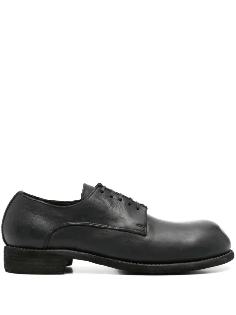 Guidi leather derby shoes