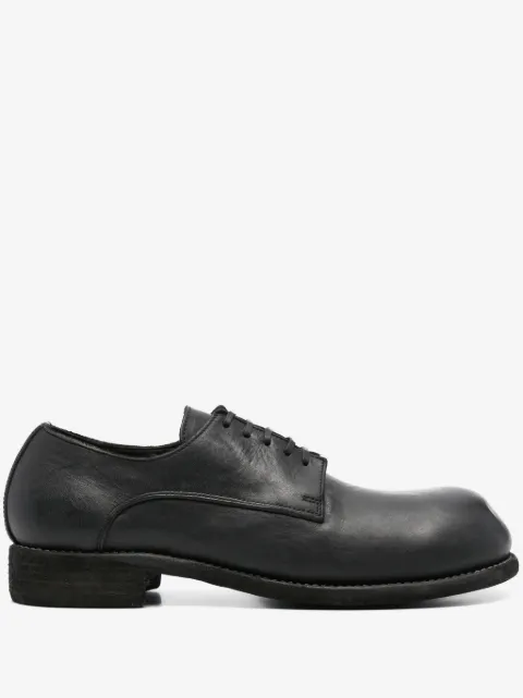 Guidi leather derby shoes