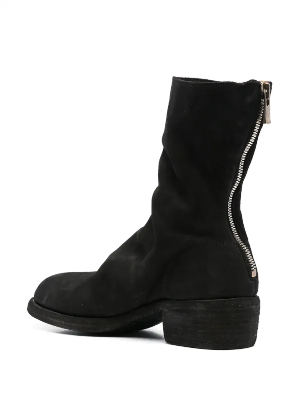Guidi Suede Boots | Black | FARFETCH