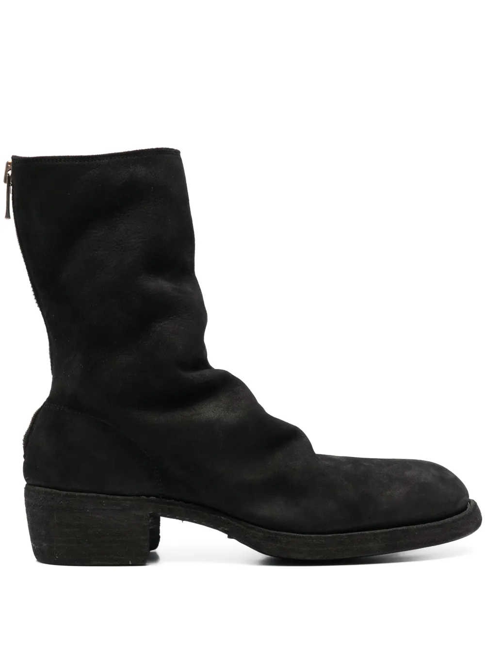 Guidi suede boots Black