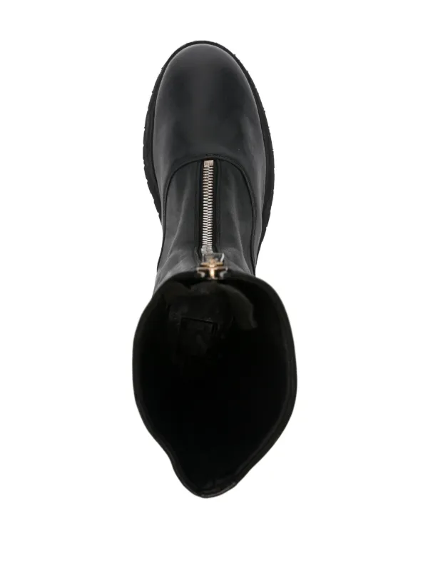 Guidi レザー アンクルブーツ | ブラック | FARFETCH JP