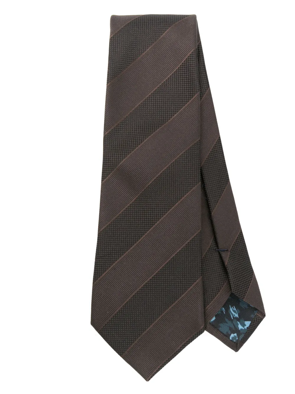 Paul Smith cravate à rayures | marron | Image 1