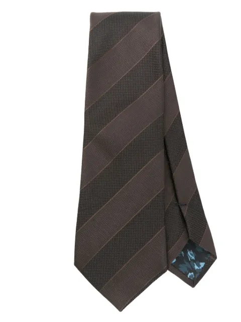 Paul Smith corbata con motivo de rayas