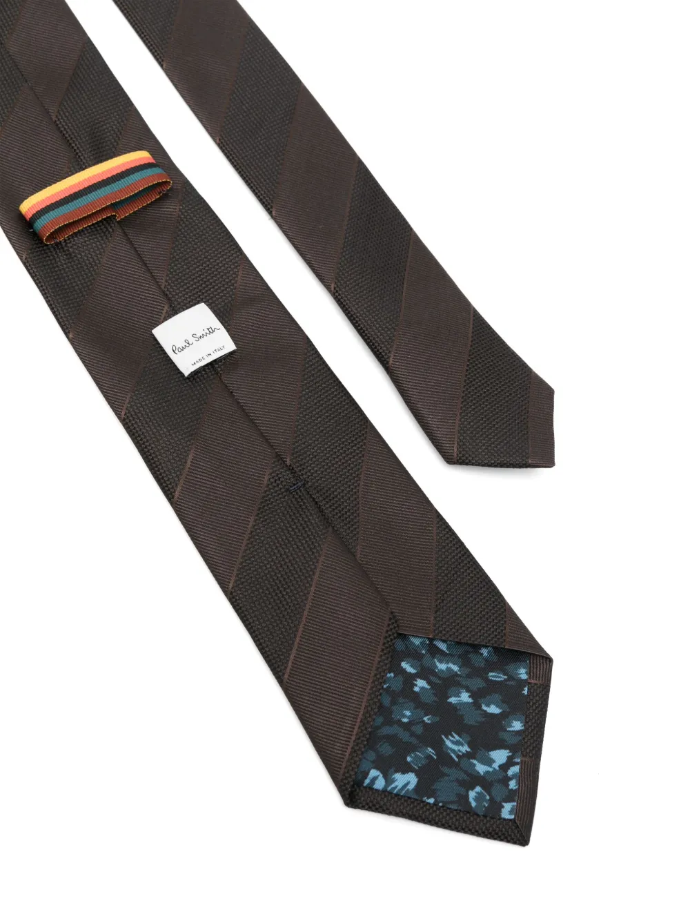 paulsmith Paul Smith Gestreepte stropdas - Bruin
