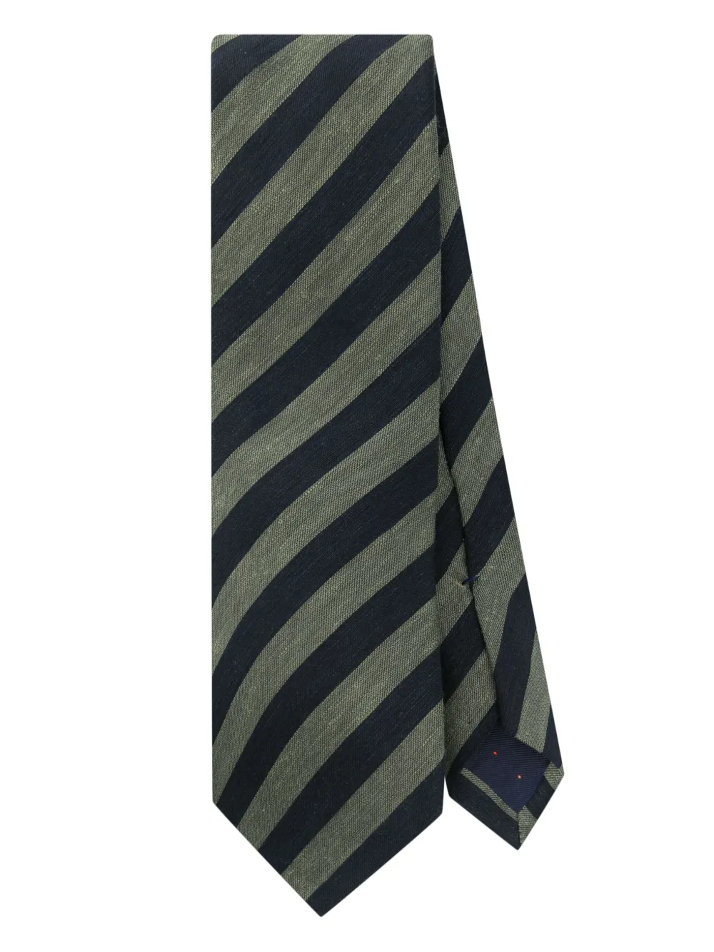 Paul Smith スラブストライプ ネクタイ - ブルー Paul Smith スラブストライプ ネクタイ - ブルー
