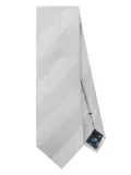 Paul Smith striped tie - Grey