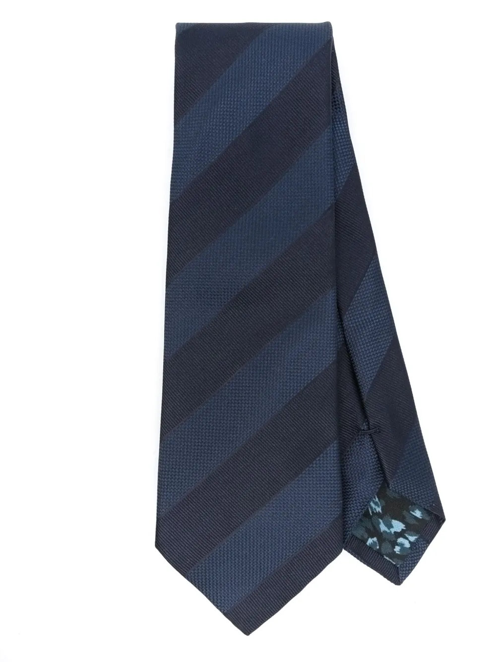 Paul Smith diagonal-stripe tie | Blue | Image 1