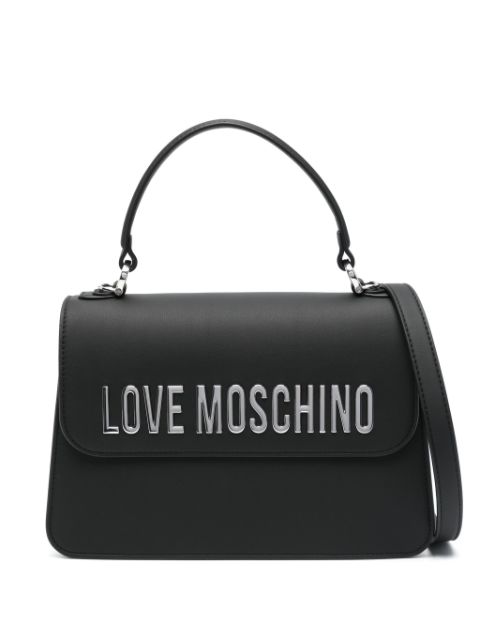 Love Moschino logo-plaque tote bag Women