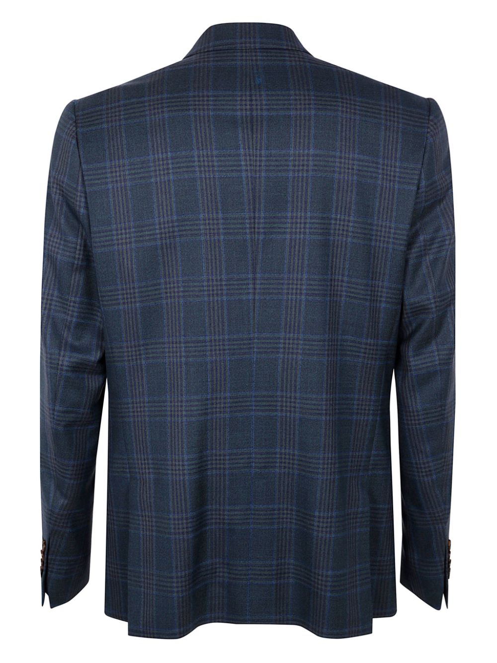 Paul Smith checked blazer - Blauw