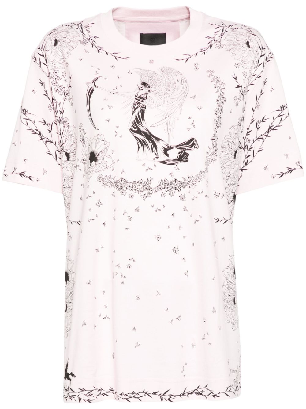 Givenchy graphic-print T-shirt - Pink