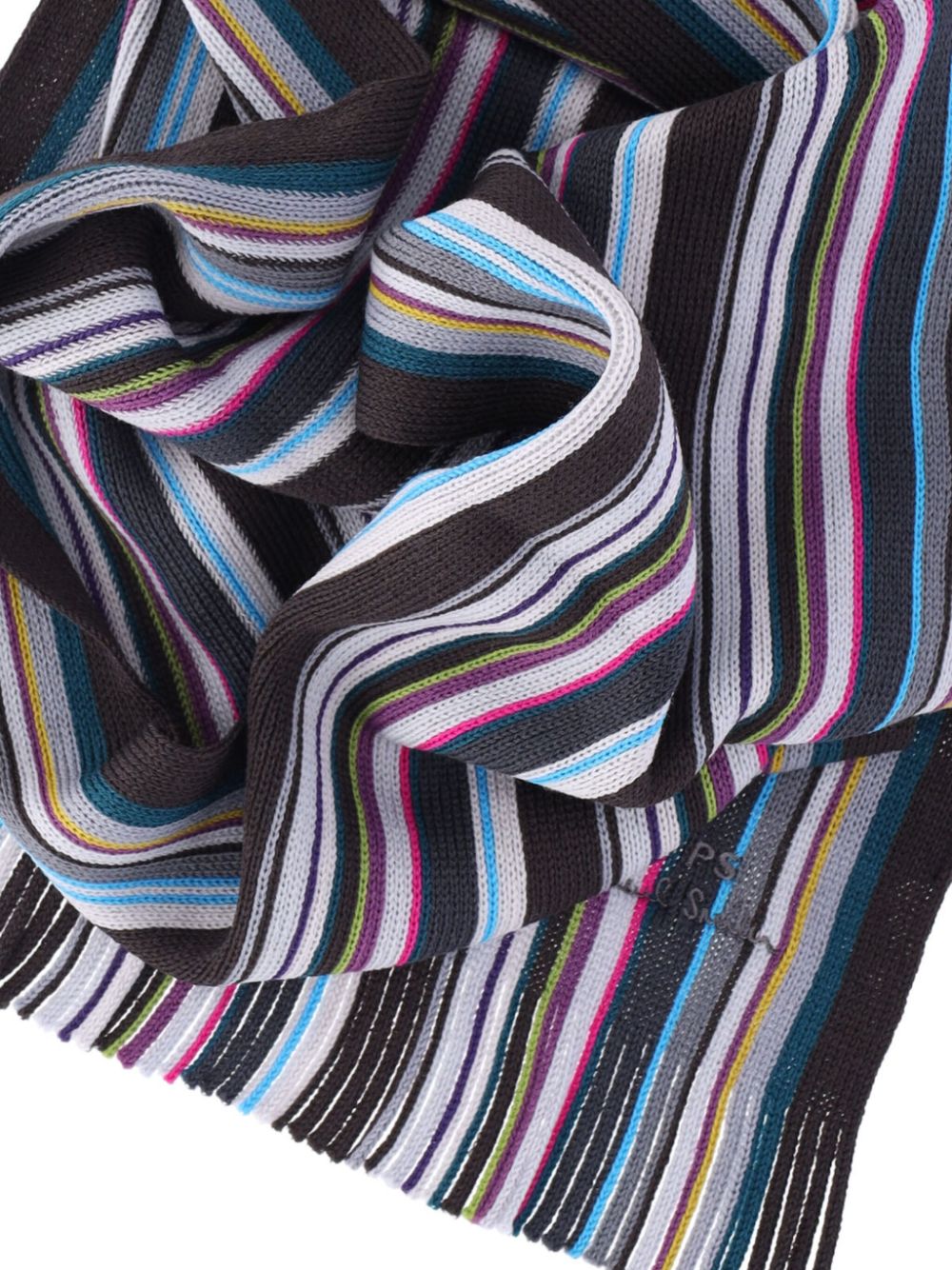 Paul Smith merino wool scarf - Blauw