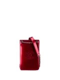 CHANEL Pre-Owned 2014 CC Patent Phone Holder crossbody bag - Pink