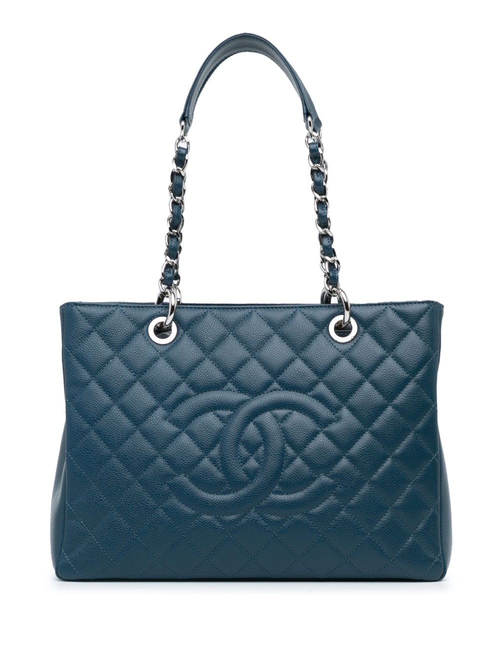 CHANEL Pre-Owned 2012-2013 Caviar Grand Shopping tote bag WOMEN