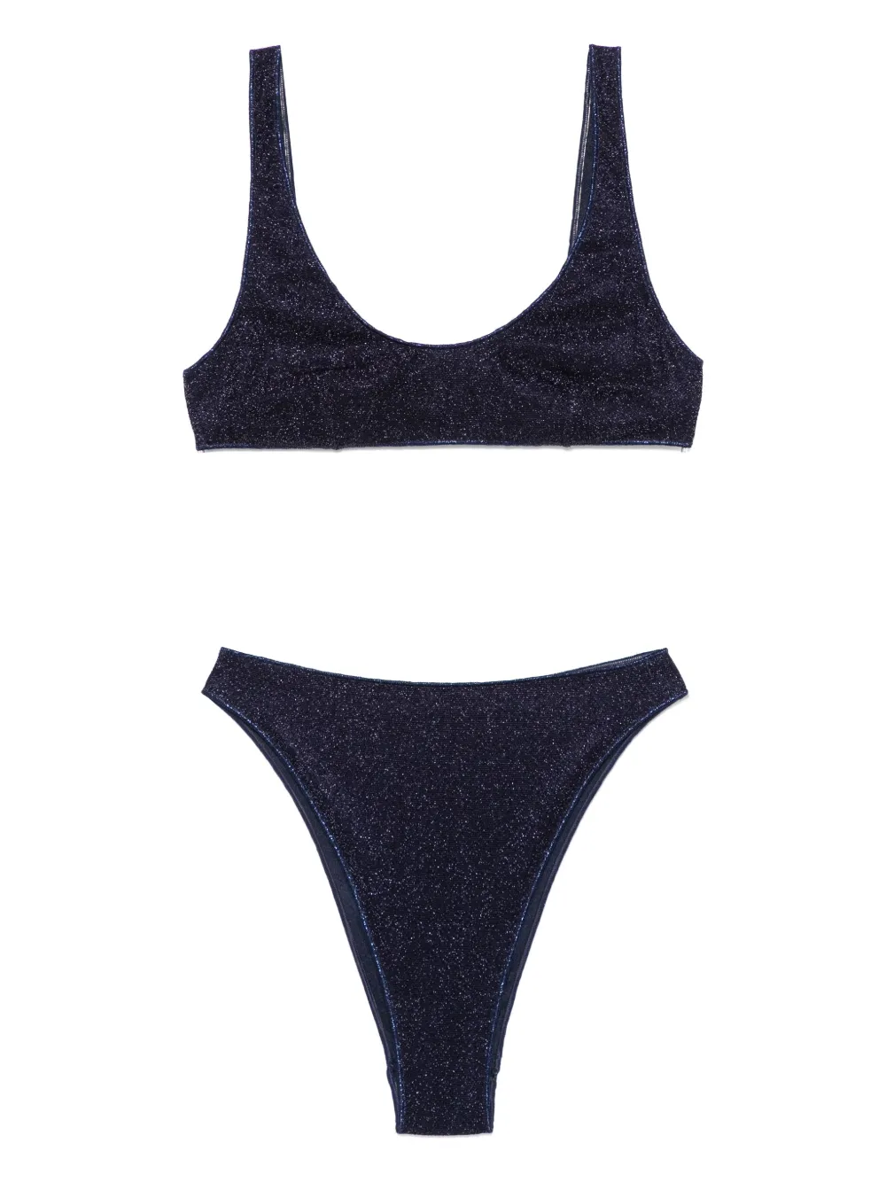 Oséree Lumière Sporty 90s bikini Blauw