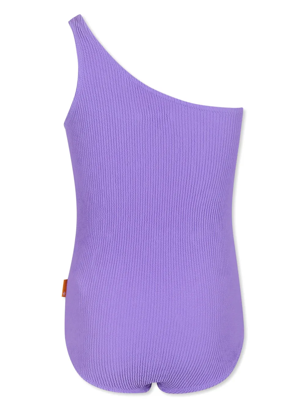 Molo One-shouldered One-piece Swimsuit In Purple
