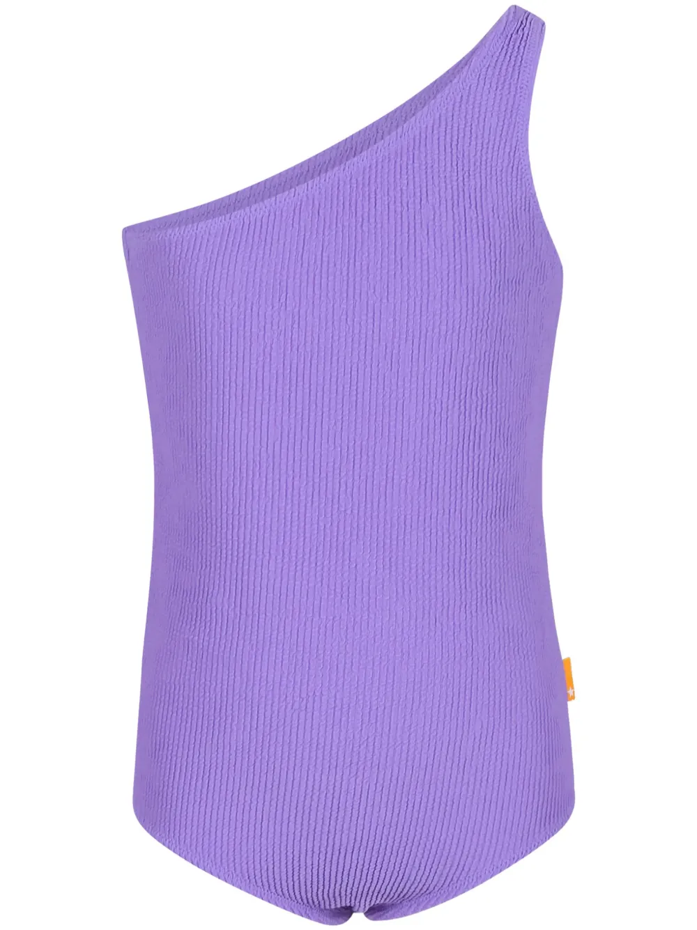 Molo One-shouldered One-piece Swimsuit In Purple