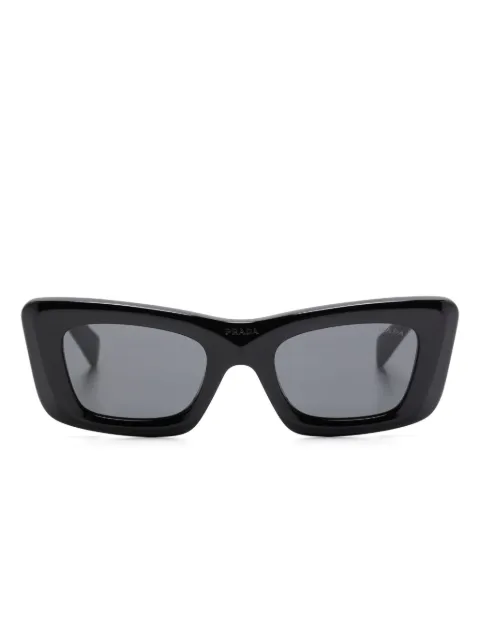 Prada Pre-Owned lentes de sol con logo triangular