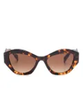 Prada Pre-Owned Symbole sunglasses - Brown