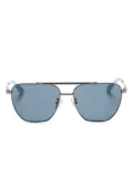Bottega Veneta Pre-Owned pilot-frame sunglasses - Silver