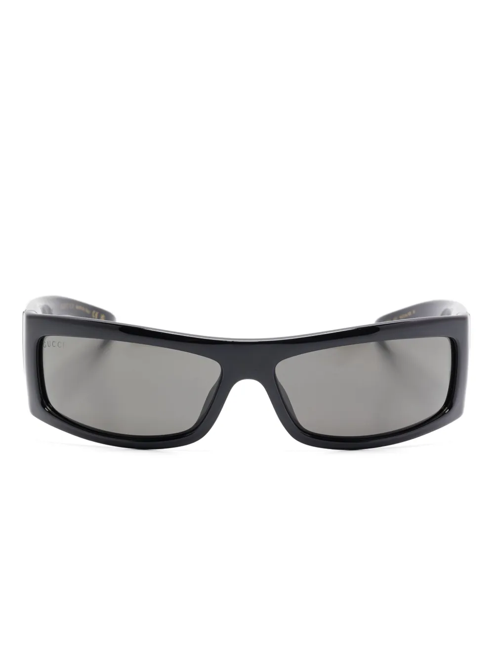 Gucci Pre-Owned rectangle-frame sunglasses | Black | Image 1
