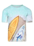 Molo printed swimming T-shirt - Blue