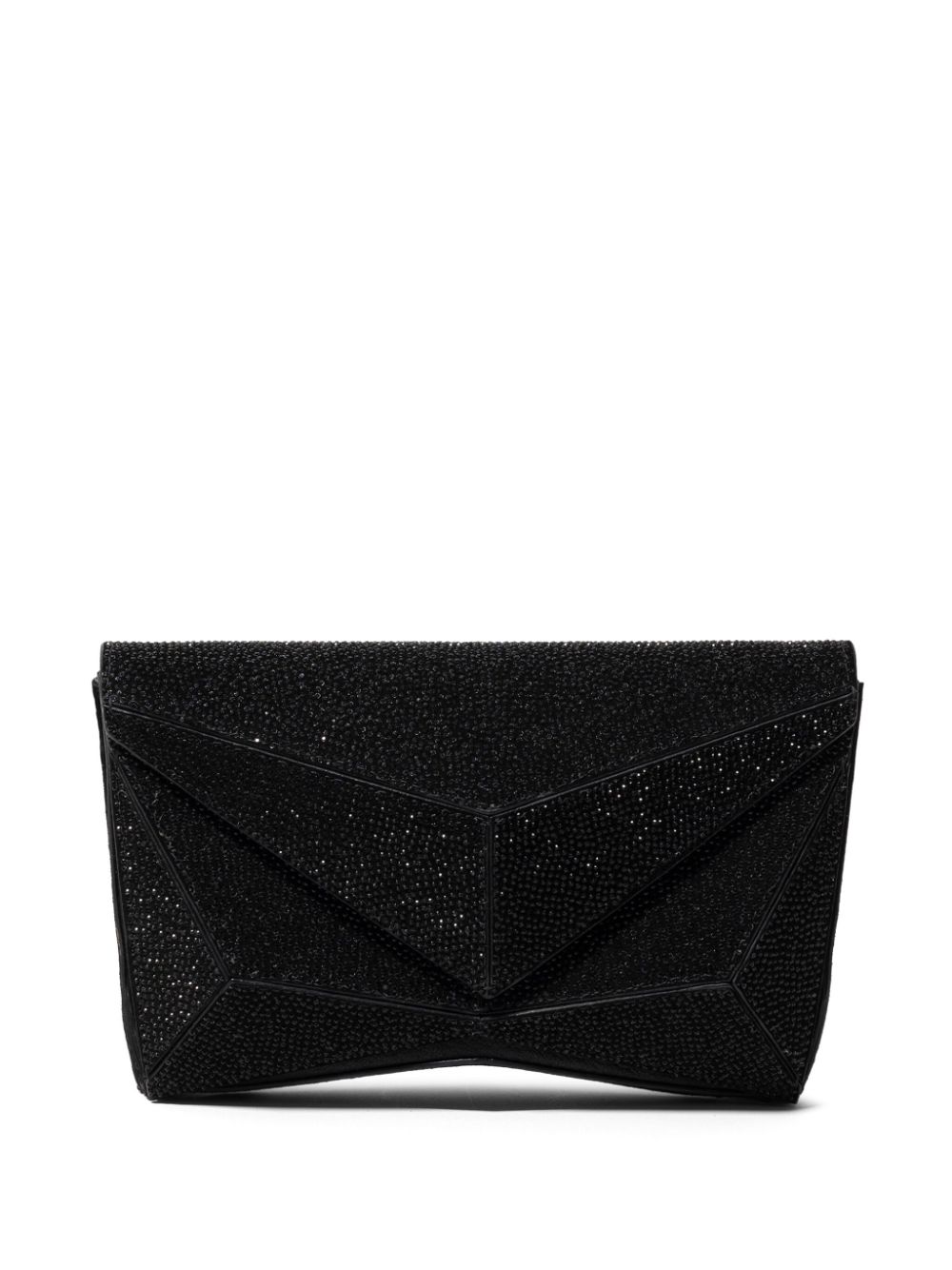 Mystique leather clutch bag