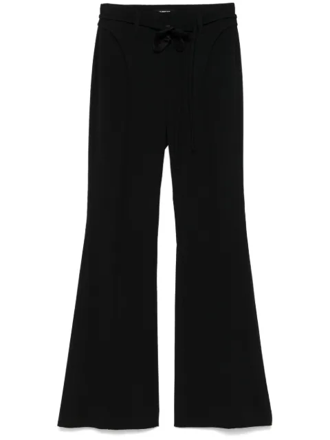 ROTATE BIRGER CHRISTENSEN pantalones con tiro alto