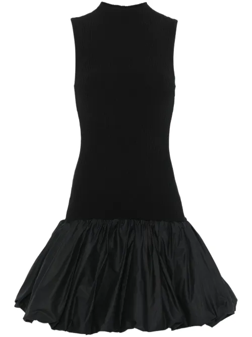 Robe courte en maille nervurée - ROTATE BIRGER CHRISTENSEN - Modalova