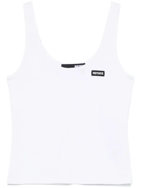 ROTATE BIRGER CHRISTENSEN logo-patch tank top