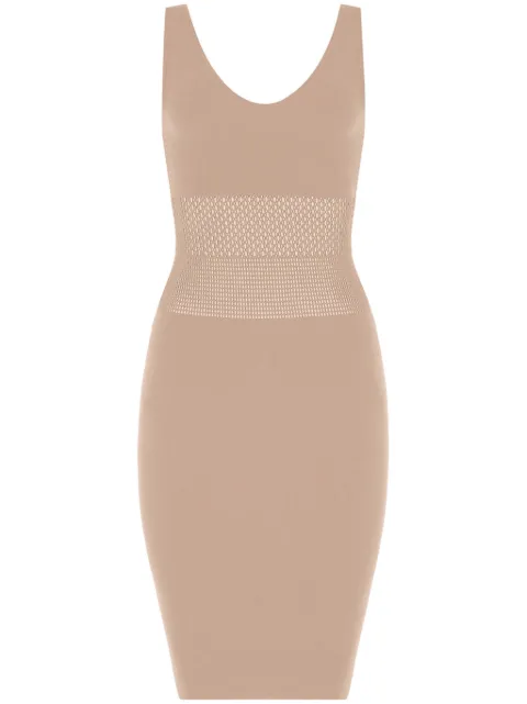 Wolford vestido Mosaicde malla 