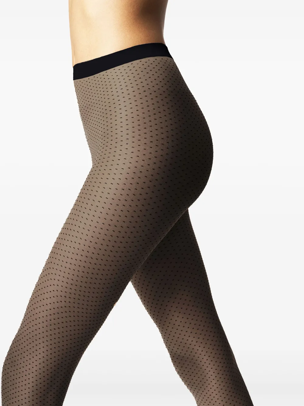 Wolford Panty met stippen Zwart