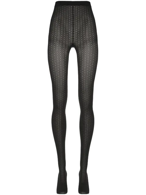 Wolford mosaic-jacquard tights