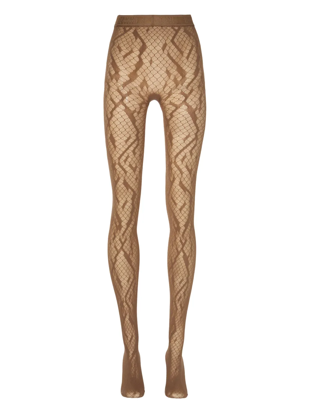 Wolford Python Net tights | Brown | Image 1