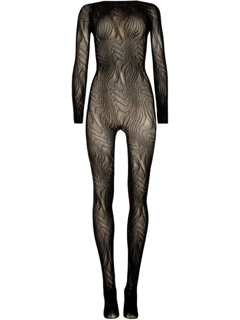 Wolford combinaison Snake Net
