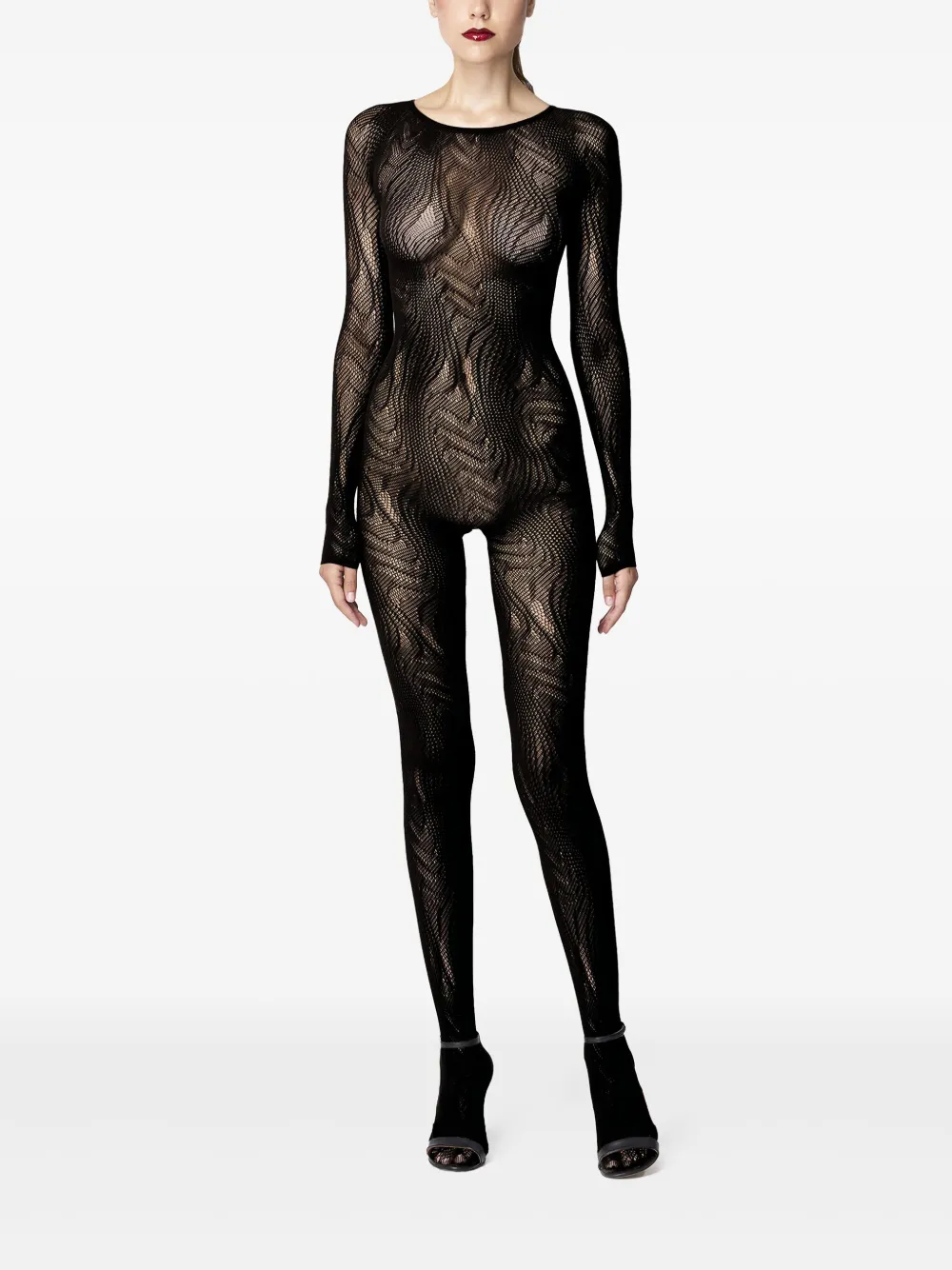 Wolford Snake Net catsuit | Full Length | Image 2