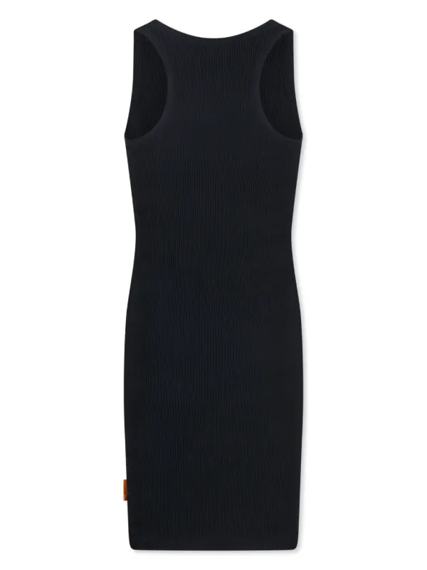 how to dress casual male Nantucket Tank Dress, Navy Stripe Midi
