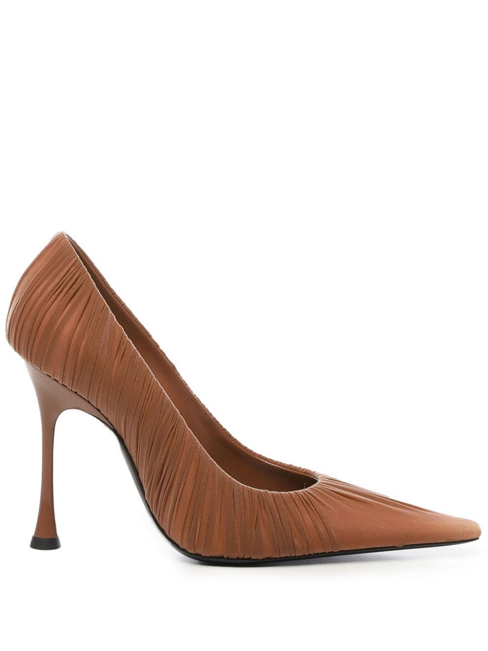 Saint Laurent 110 mm Emmanuelle pumps Bruin