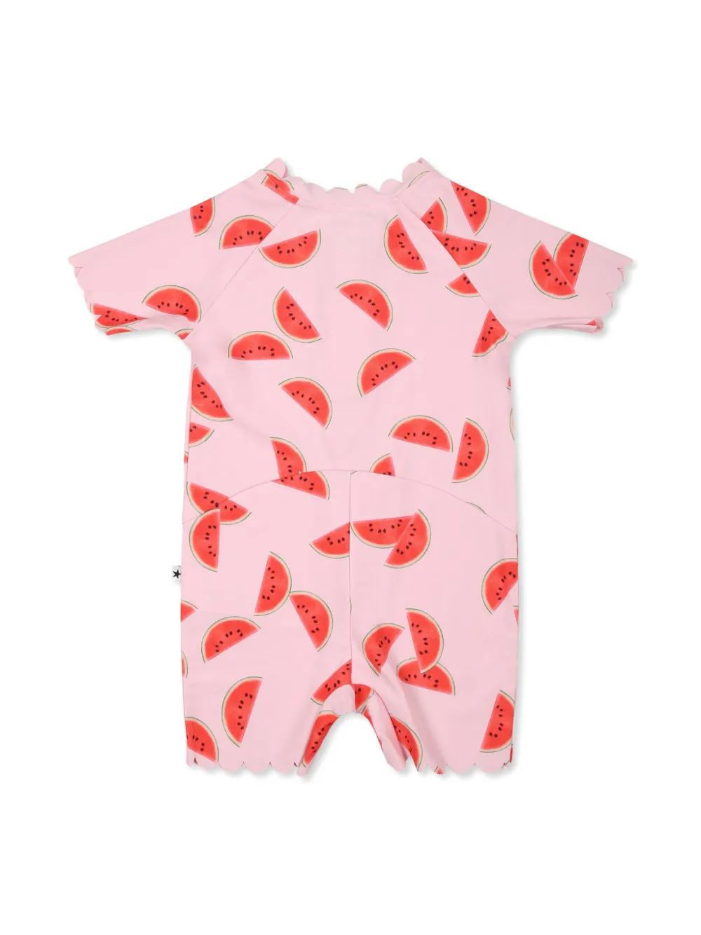 Molo fruit-print sun protection suit - Roze