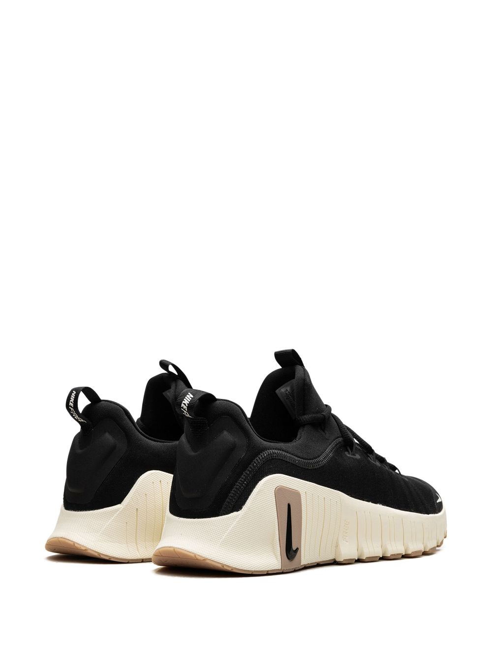 Nike Free Metcon 6 "Black Gum Light Brown" sneakers Zwart