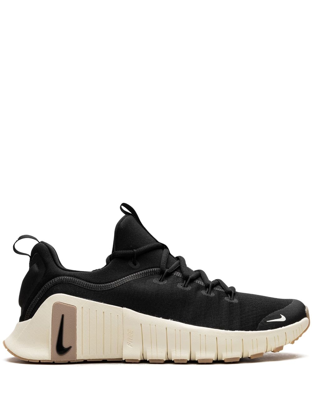 Nike Free Metcon 6 "Black Gum Light Brown" sneakers Zwart