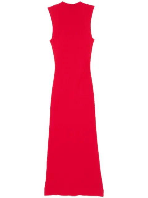 ROTATE BIRGER CHRISTENSEN ribbed-knit midi dress