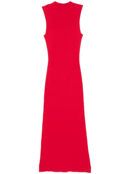 Robe mi-longue en maille nervurée - ROTATE BIRGER CHRISTENSEN - Modalova