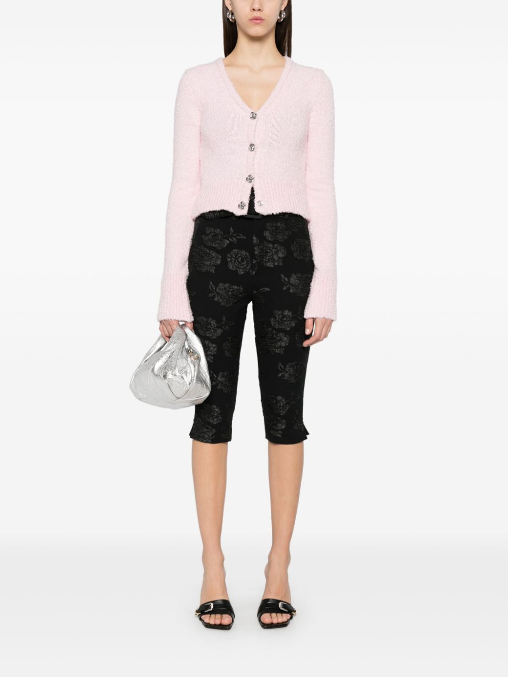 ROTATE BIRGER CHRISTENSEN cotton cardigan - Pink