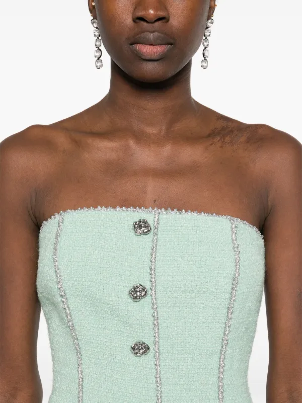 スカート ROTATE BIRGER CHRISTENSEN Boucle midi dress ROTATE Birger Christensen Dress Boucle Midi | WAKAKUU