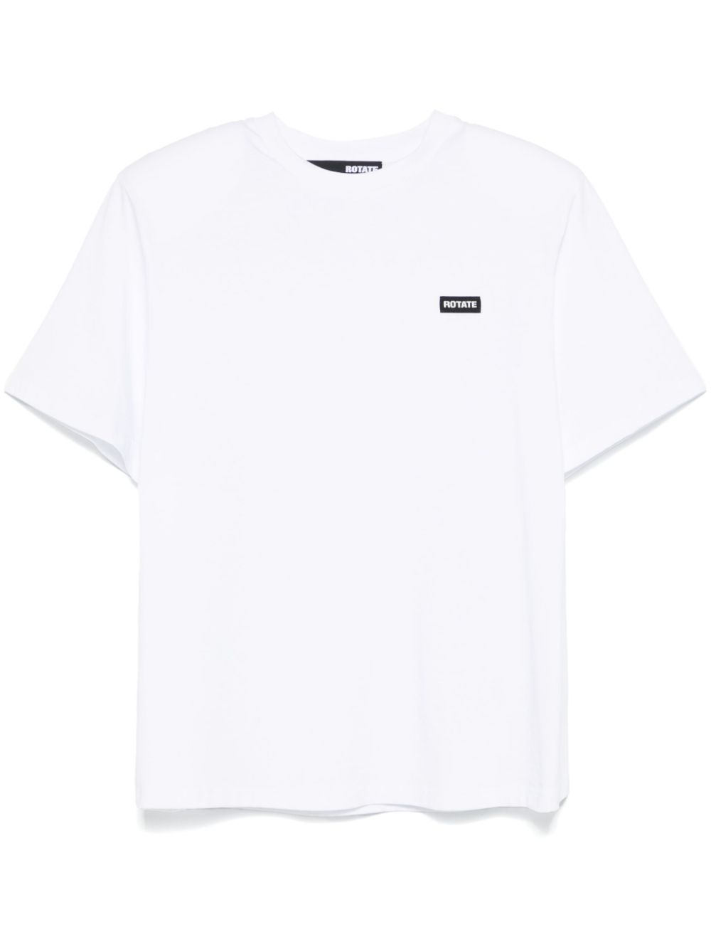 ROTATE BIRGER CHRISTENSEN logo-patch T-shirt - White